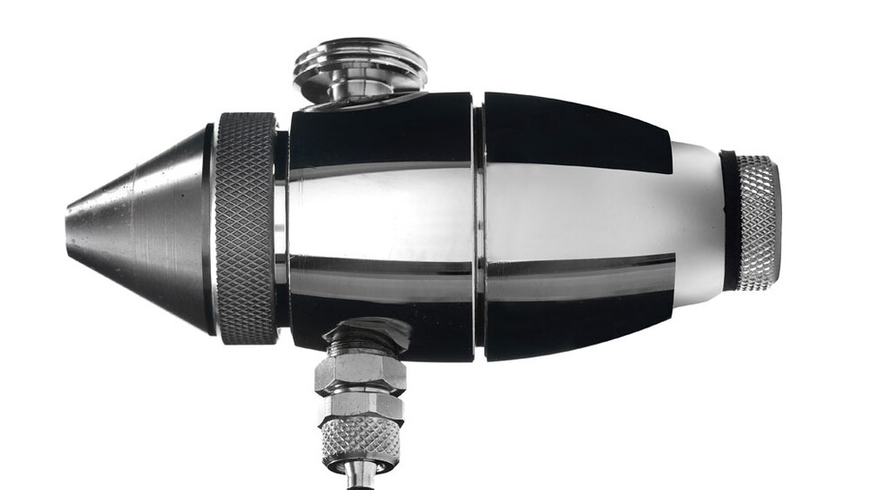 JetSpray compressed air and water spray humidifier